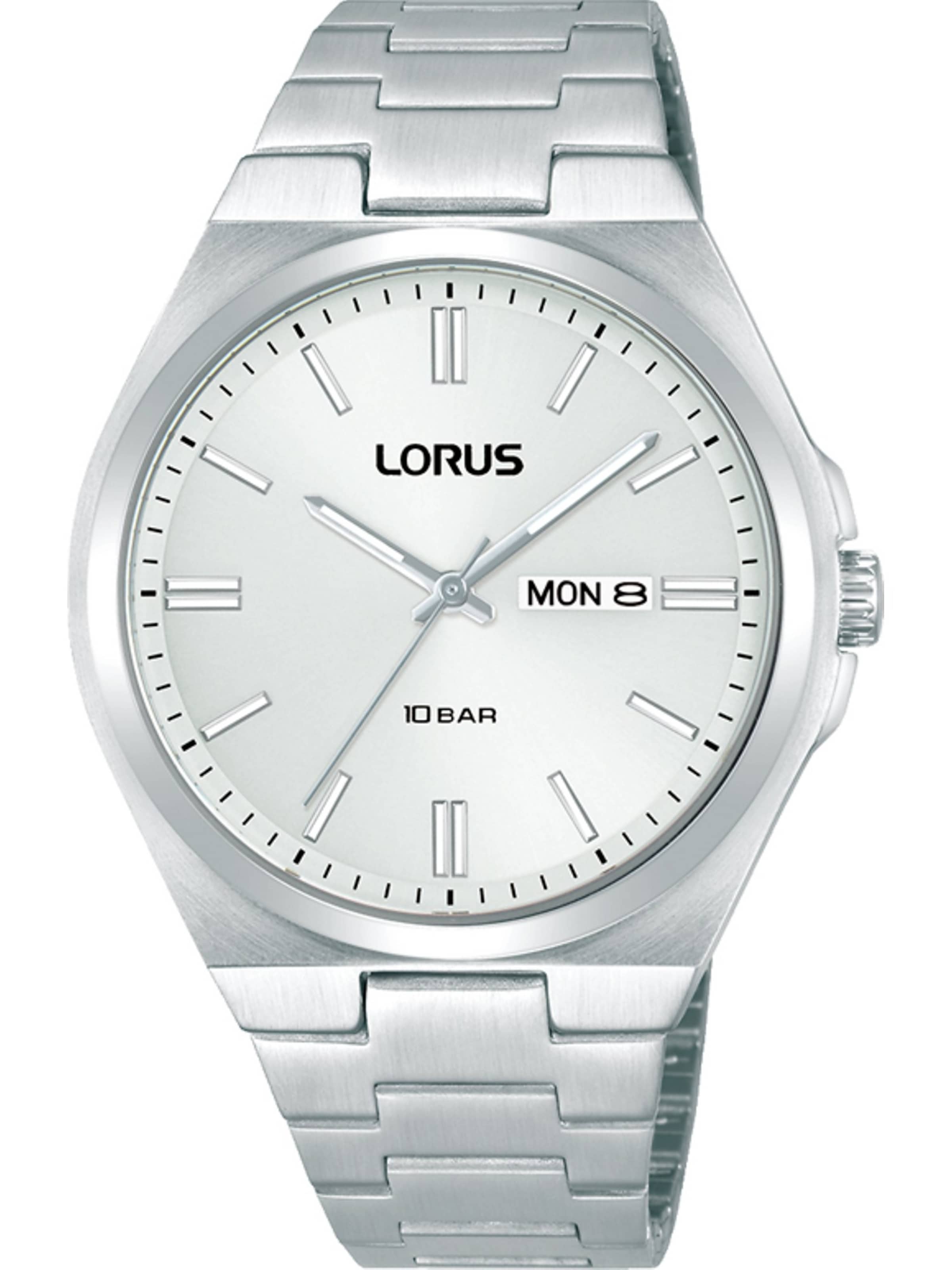 LORUS Uhr in Silber: Vorderseite