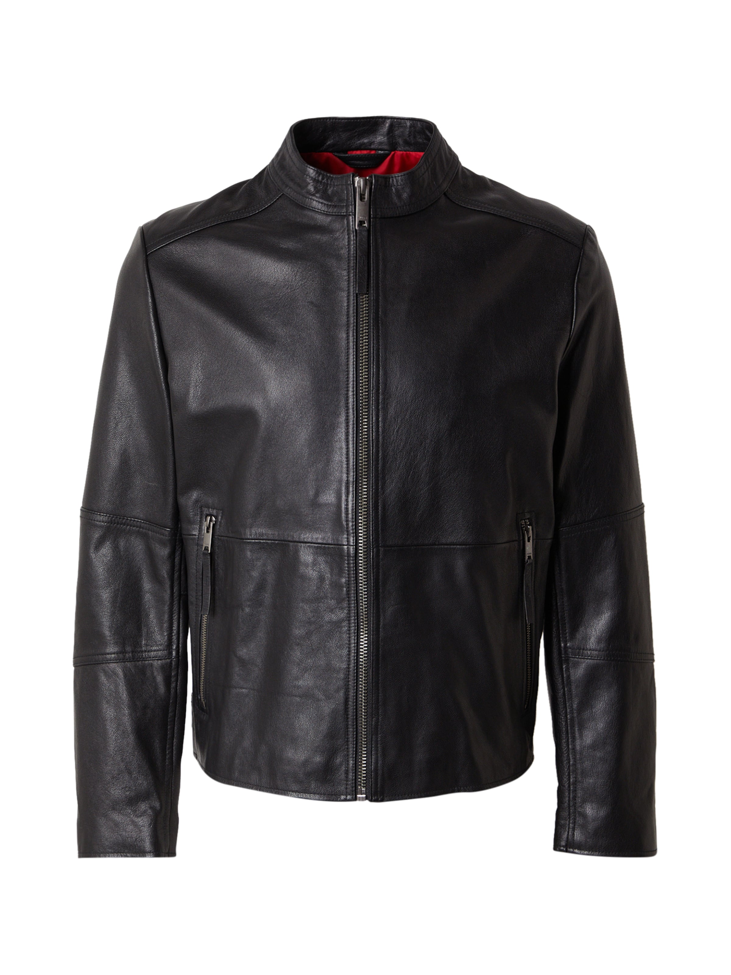 HUGO Övergångsjacka 'Lokis-3' i svart: framsida