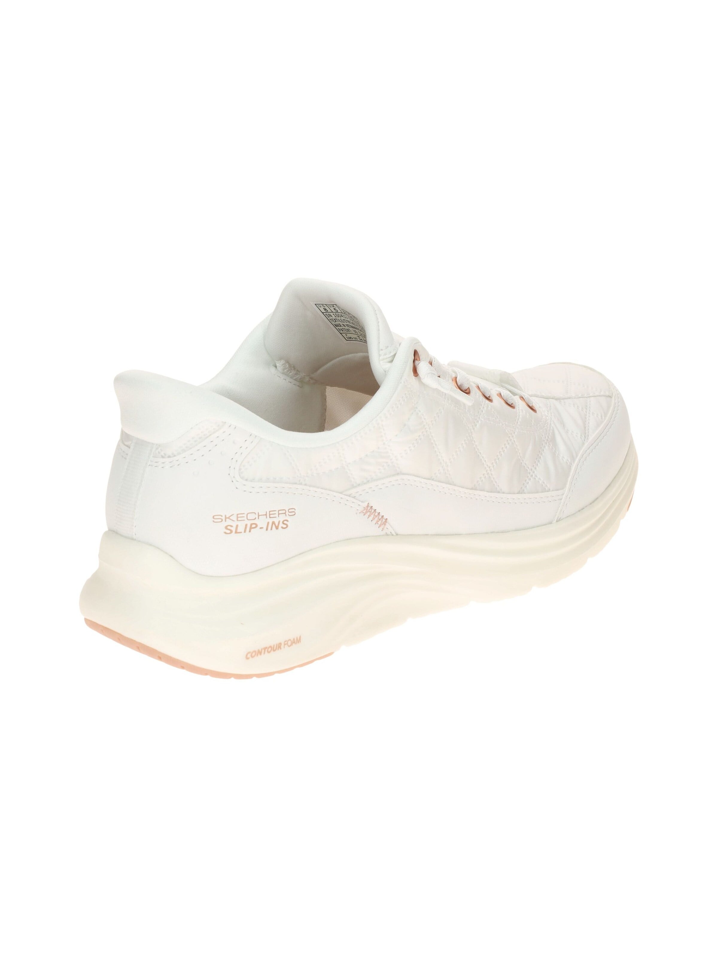Baskets basses SKECHERS en blanc