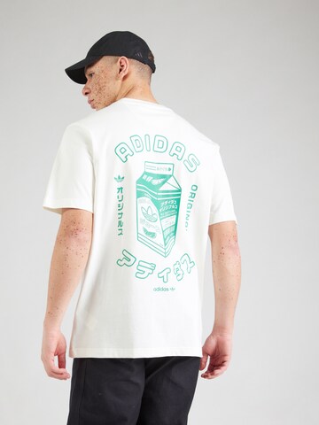 T-Shirt 'JAPAN PKG GFX' ADIDAS ORIGINALS en blanc : devant