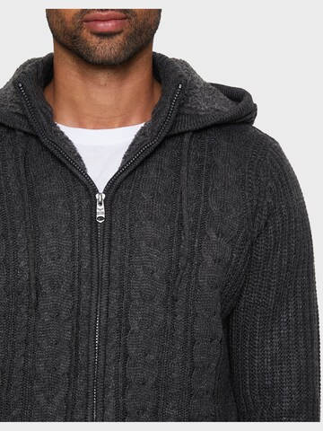 Threadbare Knit Cardigan in Grey