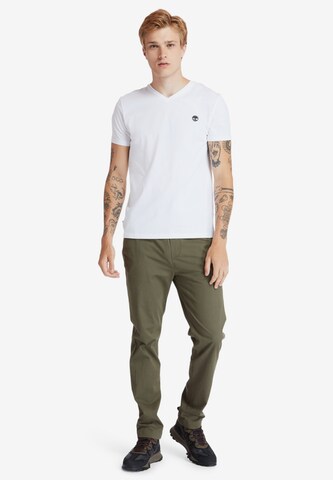 TIMBERLAND T-Shirt 'Dun-Riv' in Weiß