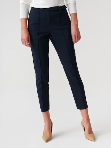 Coupe slim Pantalon à plis 'JAKINA 1' TATUUM en bleu : devant