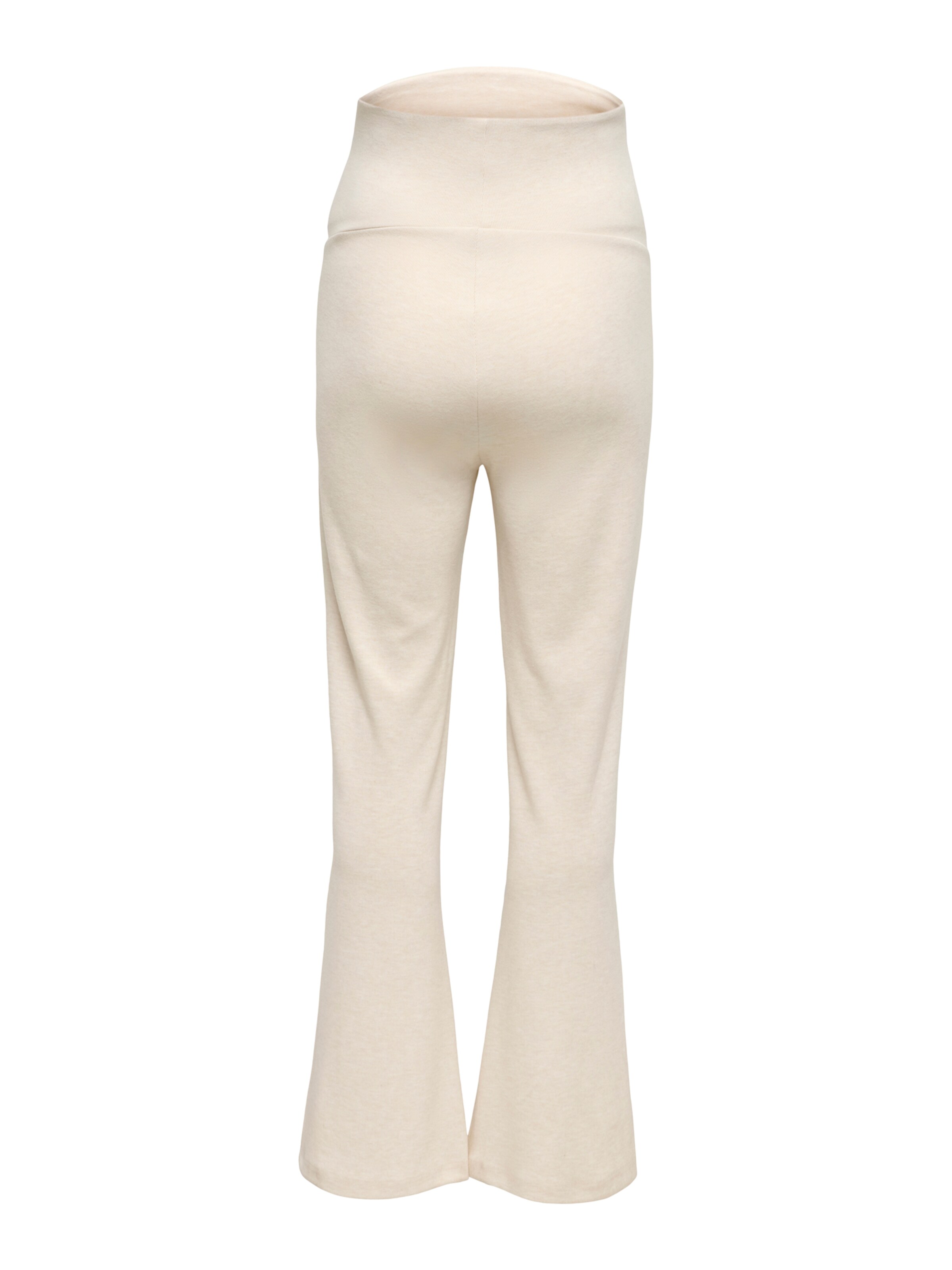Only Maternity Flared Leggings 'OLMRITALA' in Beige