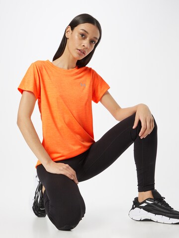 T-shirt fonctionnel 'Tech Twist' UNDER ARMOUR en orange