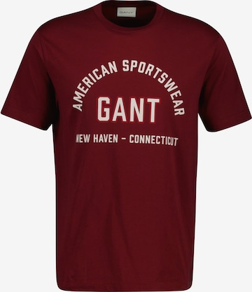 GANT T-Shirt in Rot: Vorderseite