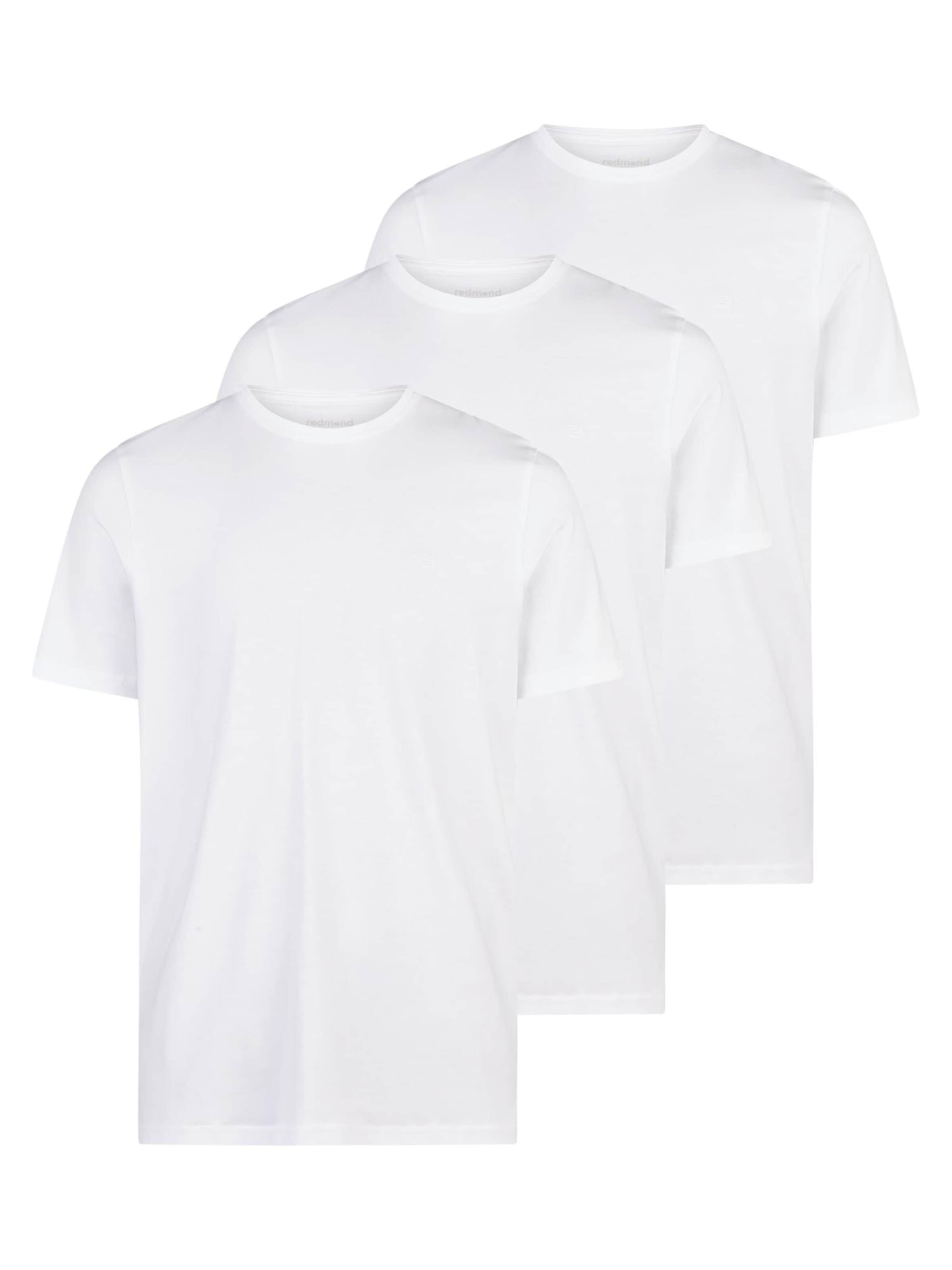 redmond Shirt 'Basic' in White: front