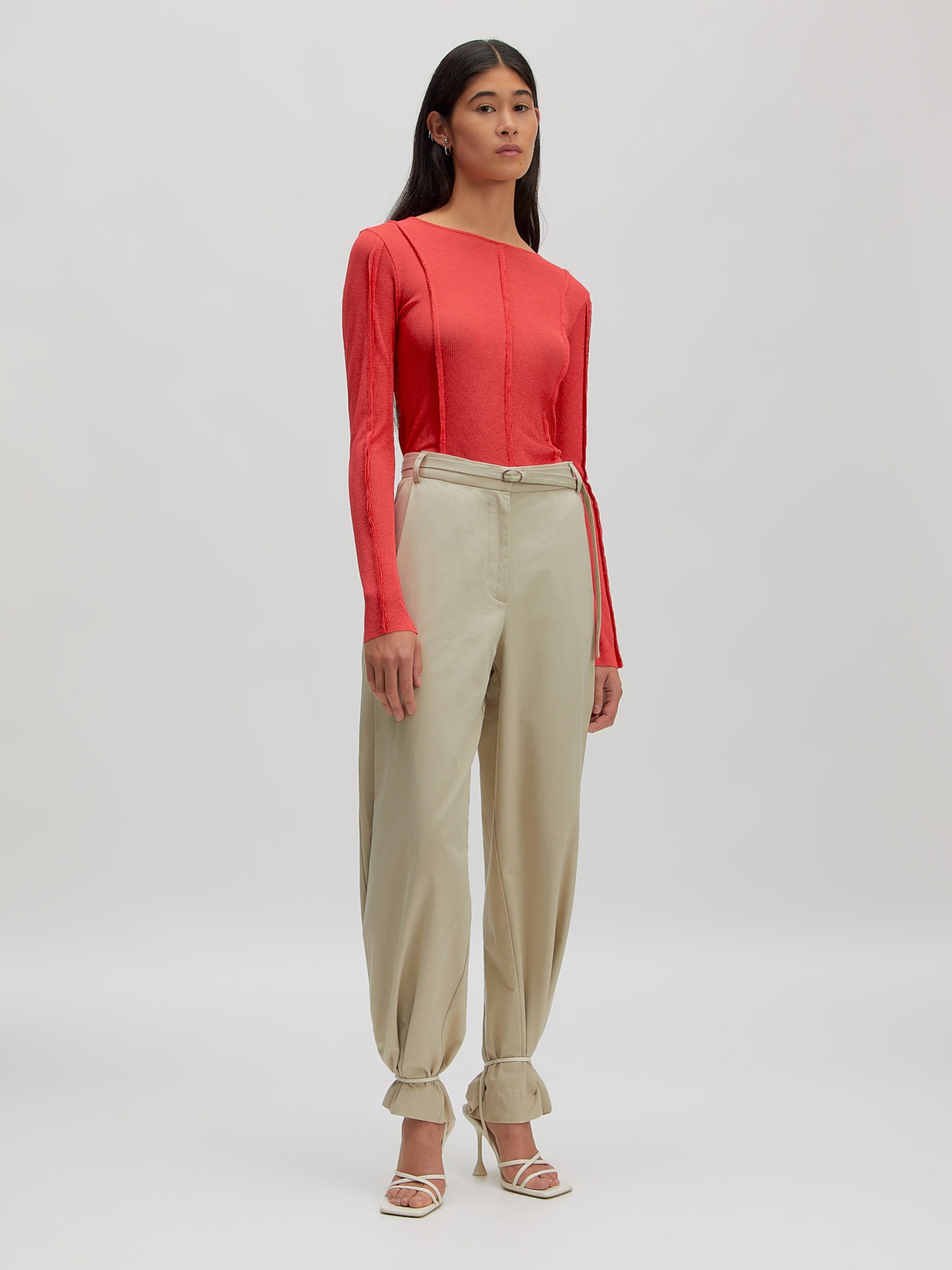 EDITED Neuheiten Shirt 'Halima' rot