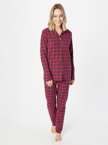 Pyjama TOM TAILOR en rouge : devant