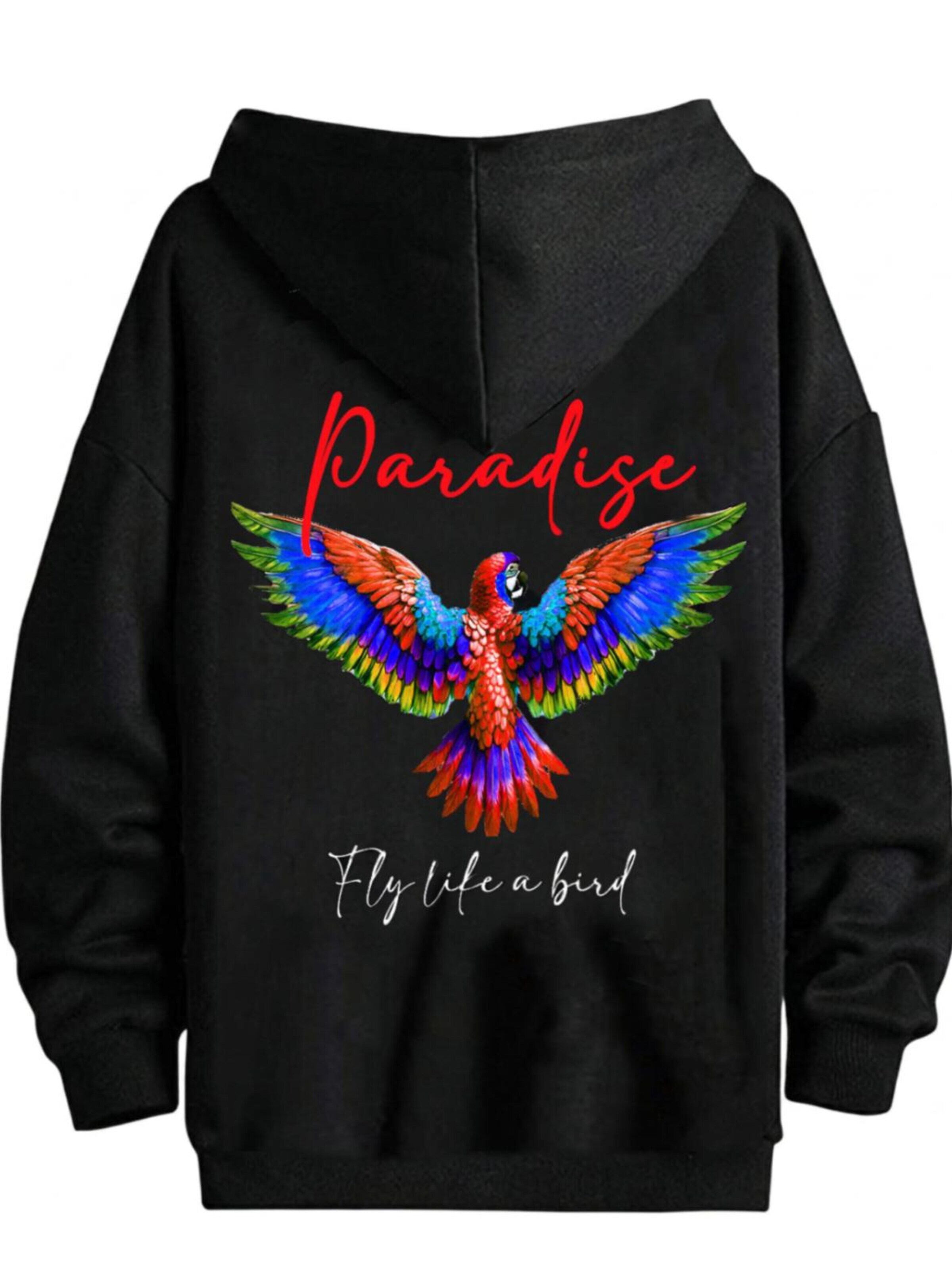 RMK Sweatshirt 'Paradise'‌‌‌‌‌ in Schwarz