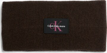 Calvin Klein Jeans Κορδέλα για το μέτωπο σε καφέ: μπροστά