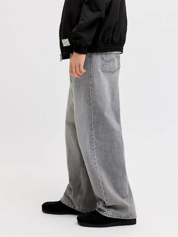 Wide Leg Jean 'JJIDAVE' Jack & Jones Junior en noir