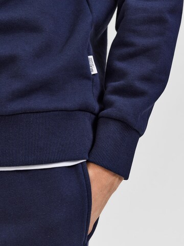 SELECTED HOMME Sweatshirt 'Hoffman' i blå