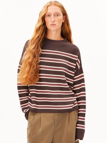 ARMEDANGELS Pullover 'Merinaa' in Braun: Vorderseite