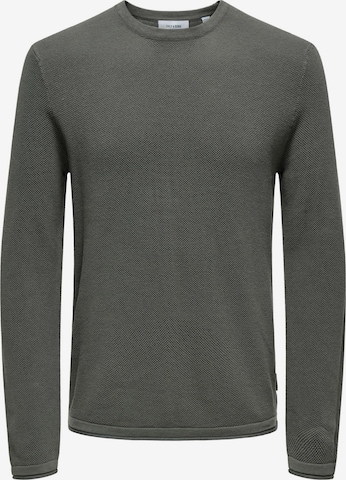 Pull-over 'ONSFelix' Only & Sons en gris : devant
