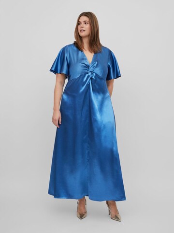 mėlyna Vila Curve Vakarinė suknelė