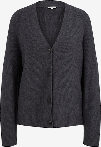 Cardigan TOM TAILOR en gris : devant