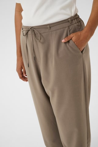 KAFFE CURVE Loosefit Chino 'KCmerla' in Groen