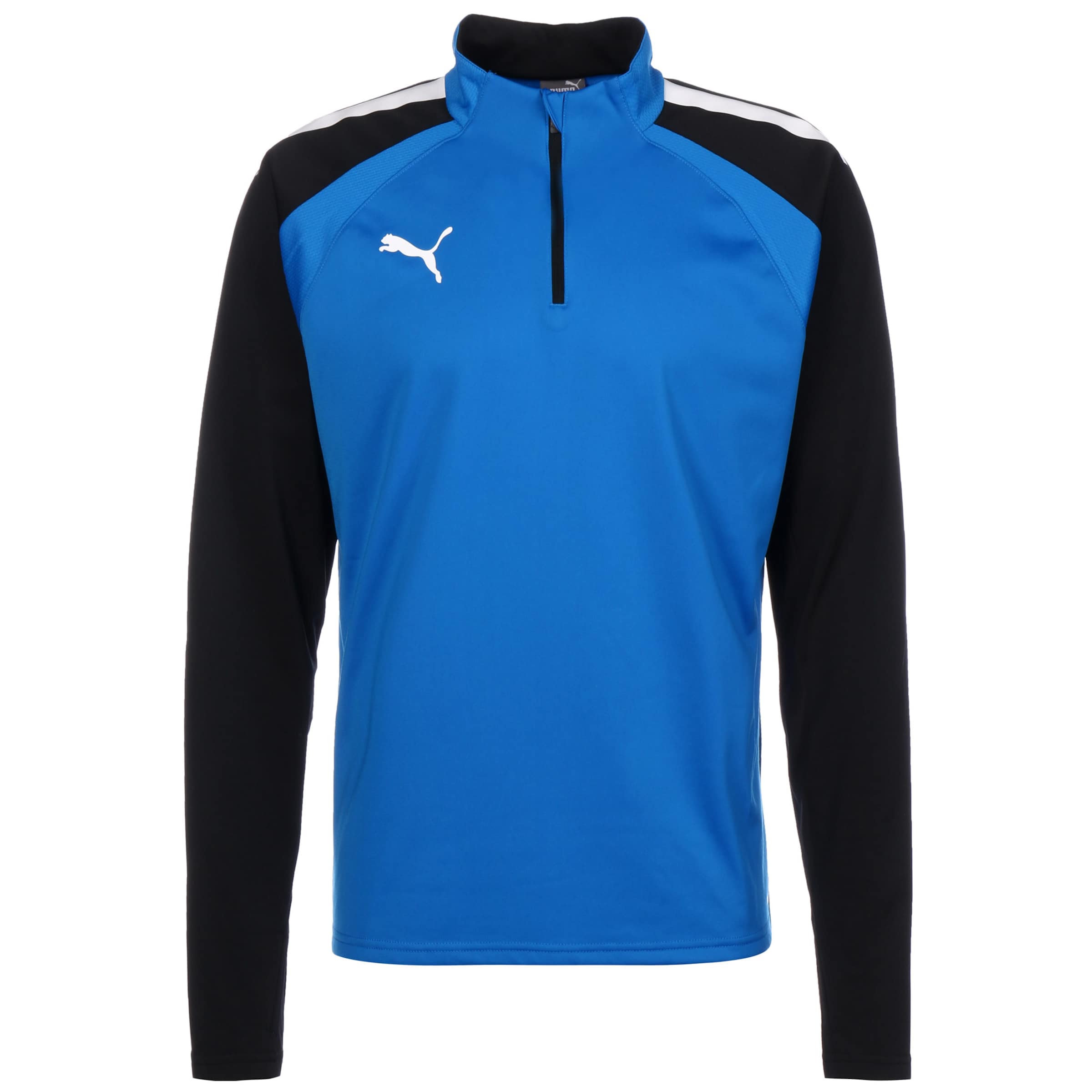 PUMA Sportsweatshirt 'Team Liga' in Blau: Vorderseite