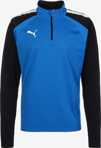 PUMA Sportsweatshirt 'Team Liga' in Blau: predná strana