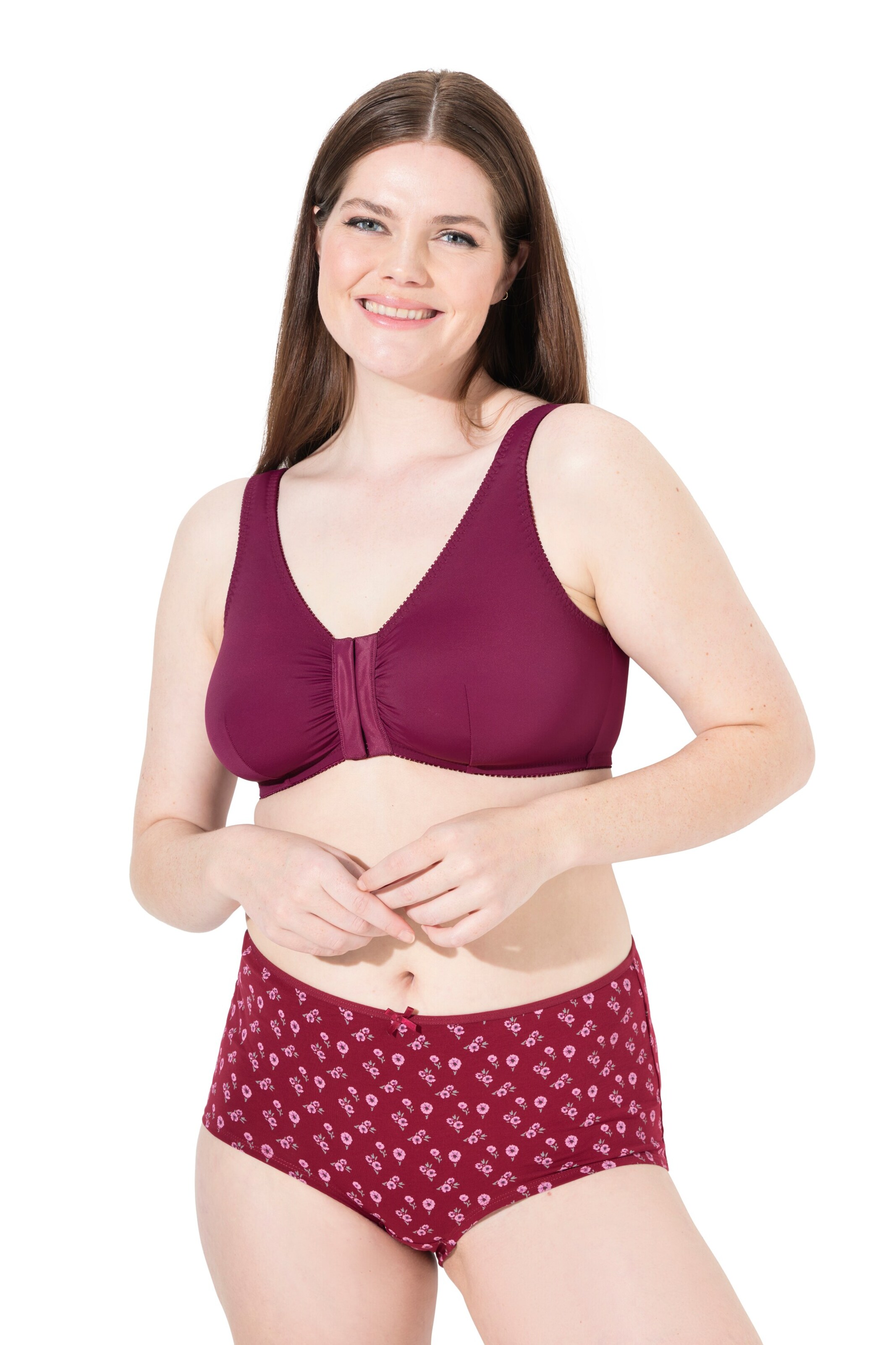 Ulla Popken Boyshorts in Mixed colors: front