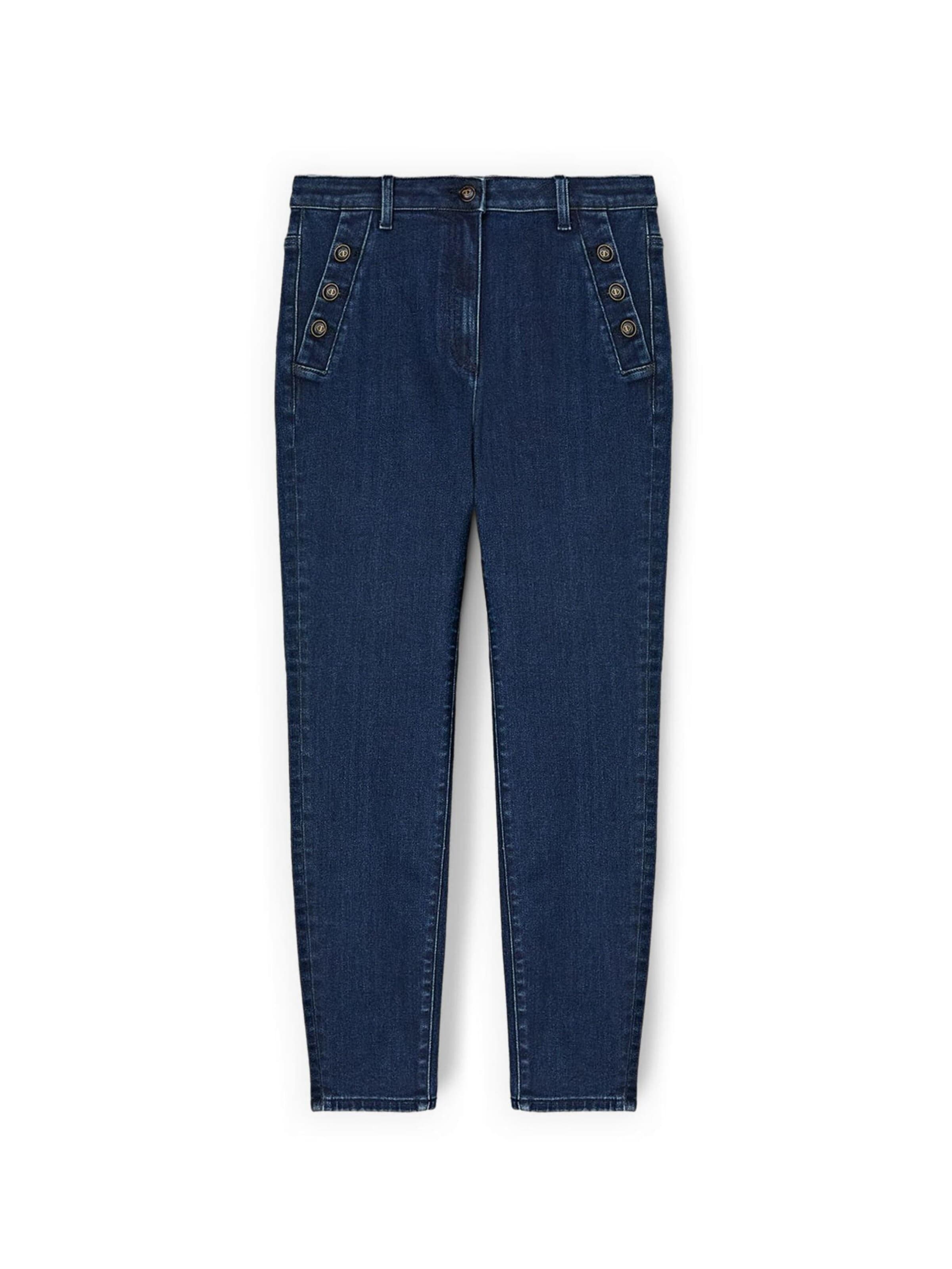 Skinny Jean MOTIVI en bleu : devant