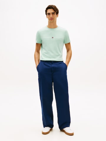 TOMMY HILFIGER Regular Fit T-Shirt in Grün