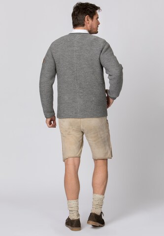 STOCKERPOINT Knitted Janker 'Amaro' in Grey