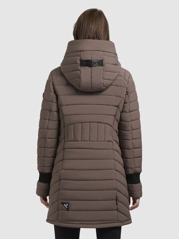 Cappotto invernale 'Nita3' di khujo in marrone