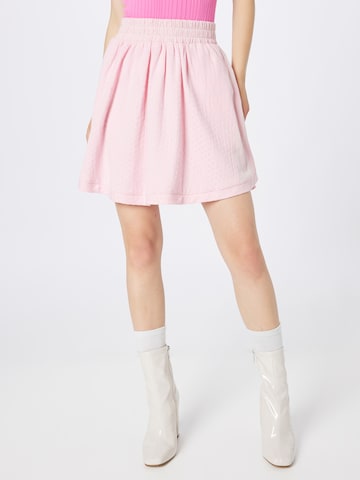 Summery Copenhagen Skirt in Pink: front