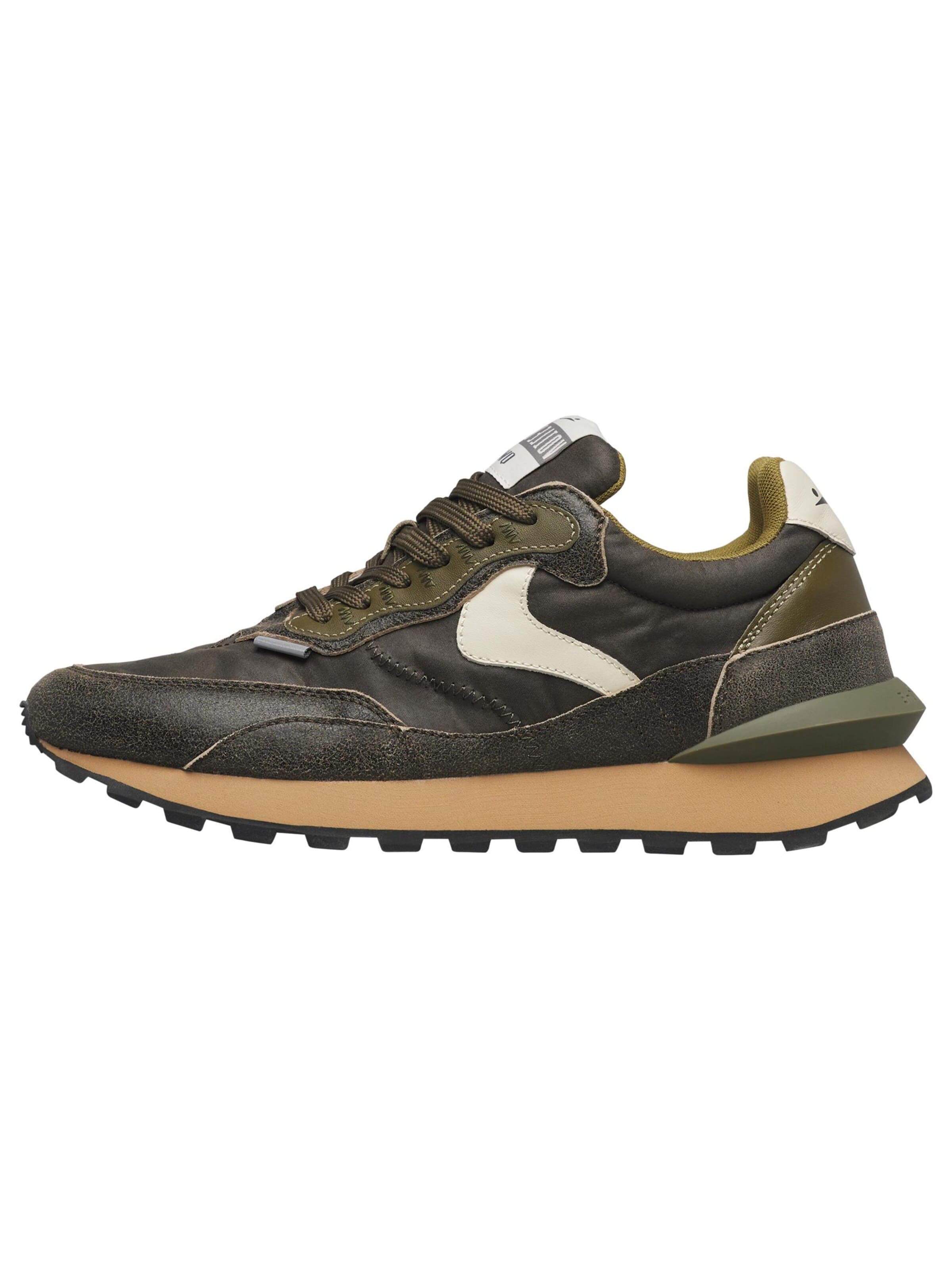 Voile blanche Platform trainers 'QWARK HYPE MAN.' in Green