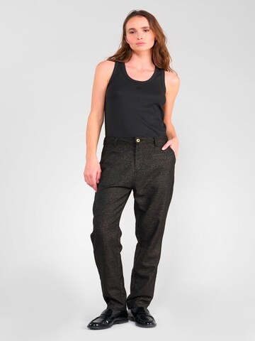Loosefit Pantalon chino 'Sparklin' Le Temps Des Cerises en noir