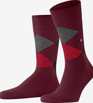BURLINGTON Socks 'King' in Red: front