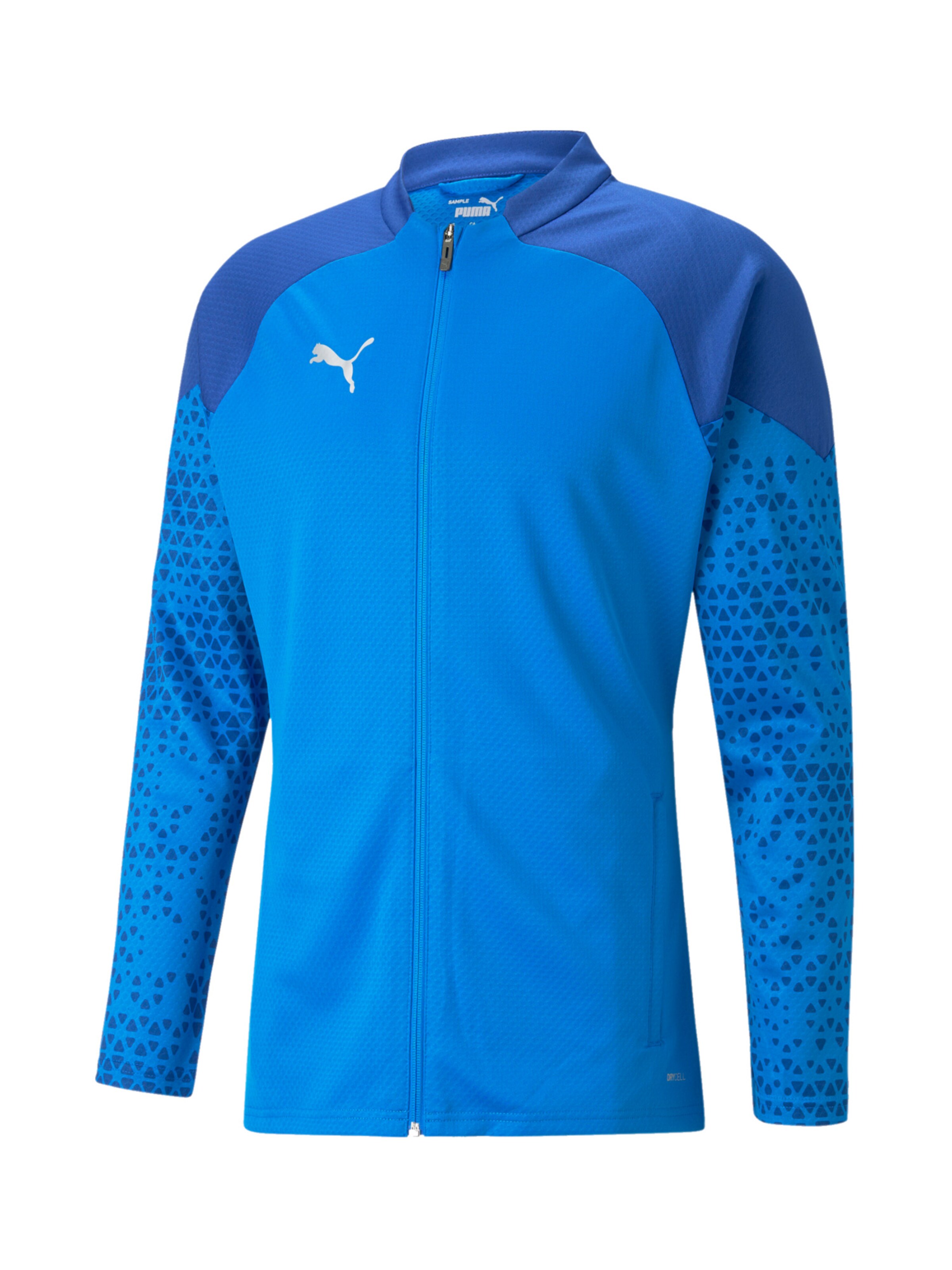 PUMA Trainingsjacke in Blau: Vorderseite