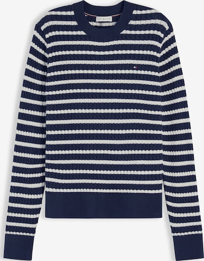 TOMMY HILFIGER Pulover veličine XXS u mornarsko plava / bijela, Pregled proizvoda