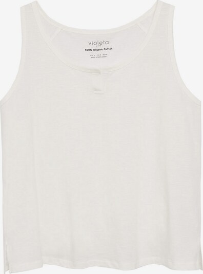 MANGO Top 'YUZU8' in White, Item view