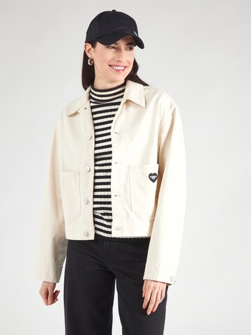 Giacca di mezza stagione 'Drewe' di Carhartt WIP in beige: frontale