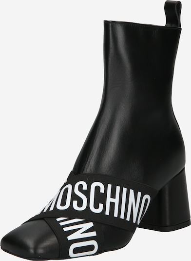 Love Moschino Pahkluusaapad must / valge, Tootevaade
