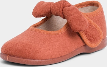 Scarpa bassa di Pisamonas in arancione: frontale