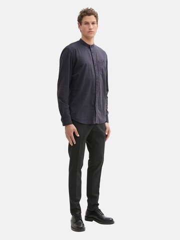 TOM TAILOR DENIM Regular fit Button Up Shirt in Blue