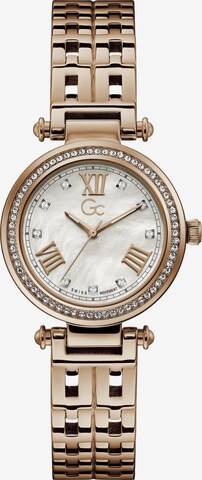 Gc Analog Watch 'Gc PrimeChic ' in Gold: front