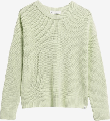 ARMEDANGELS Sweater in Green: front
