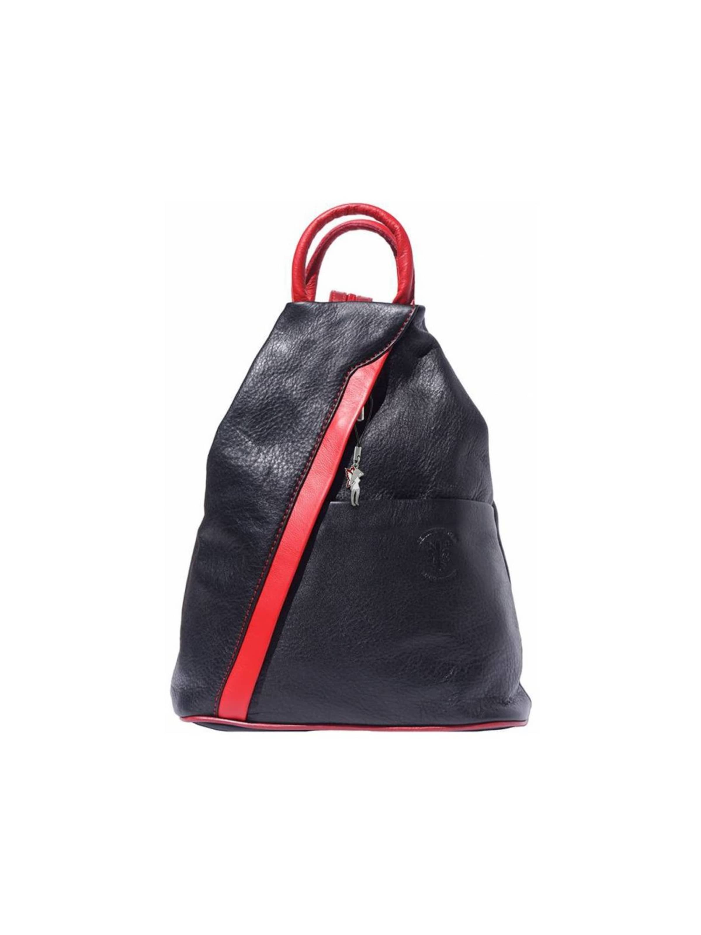Florence Backpack in Black: front
