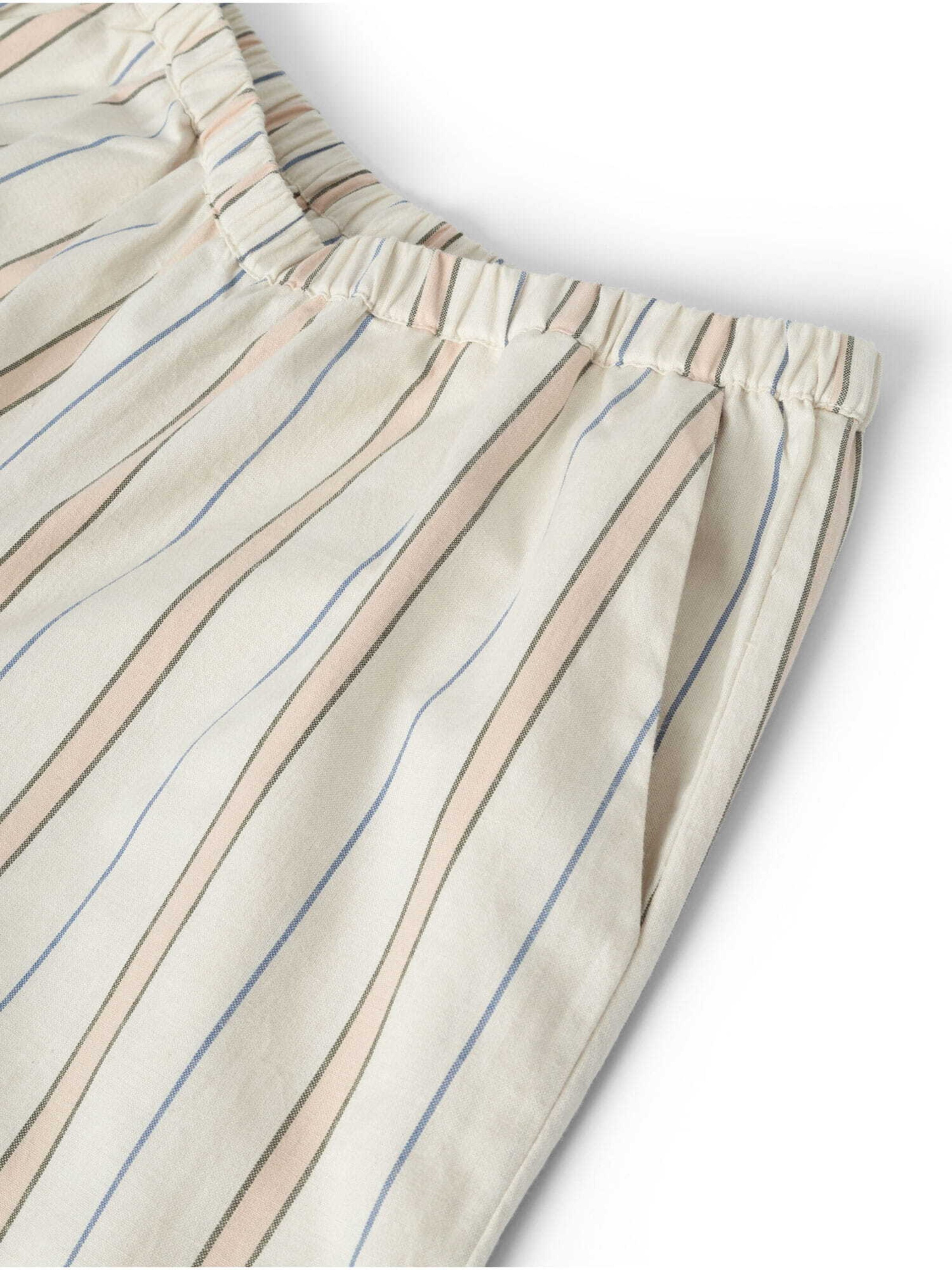 STUDIO FEDER Wide leg Broek in Beige