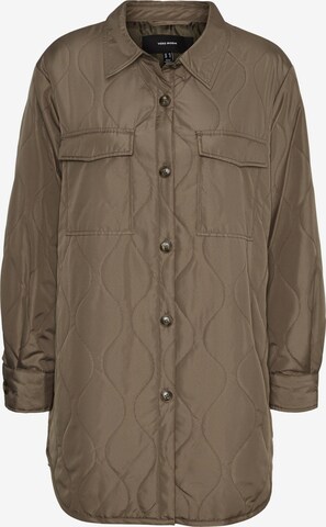 Vero Moda Curve Between-Season Jacket 'Simone Loa' in Grey: front