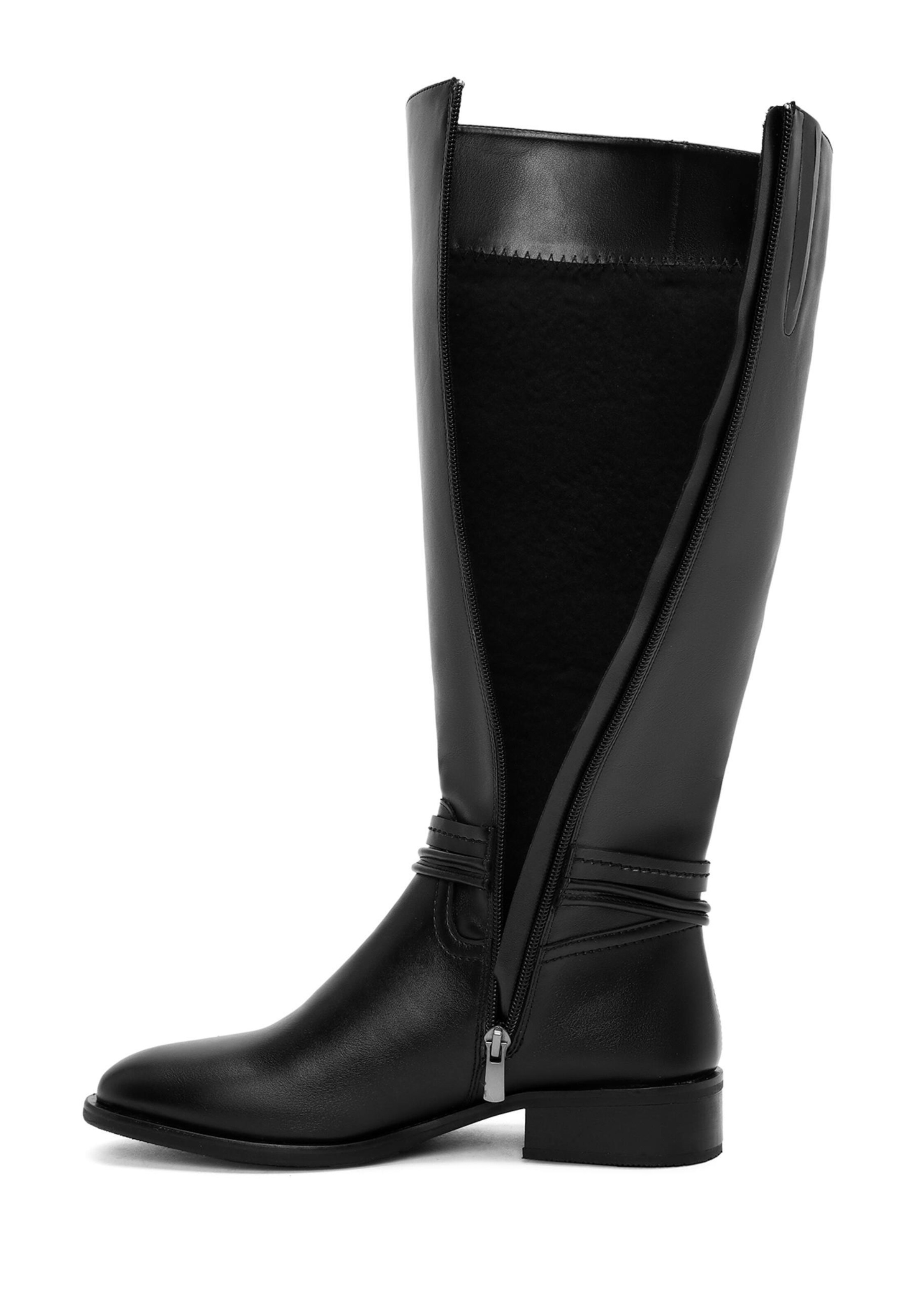 Derimod Stiefel in Schwarz