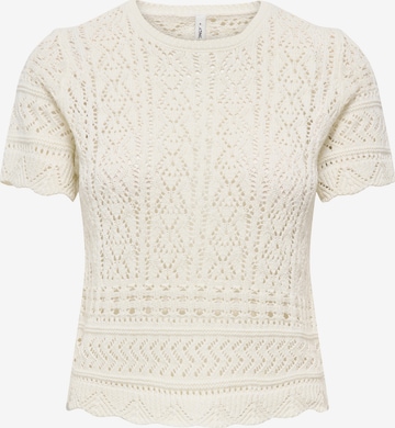 ONLY Sweater 'ONLElke' in White: front
