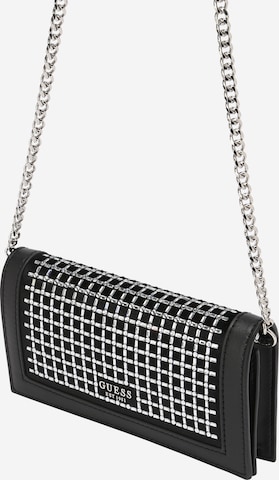 GUESS Clutch 'Gilded Glamour' in Black: front