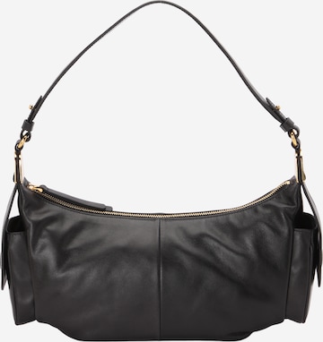 juoda Coccinelle Rankinė ant peties: priekis