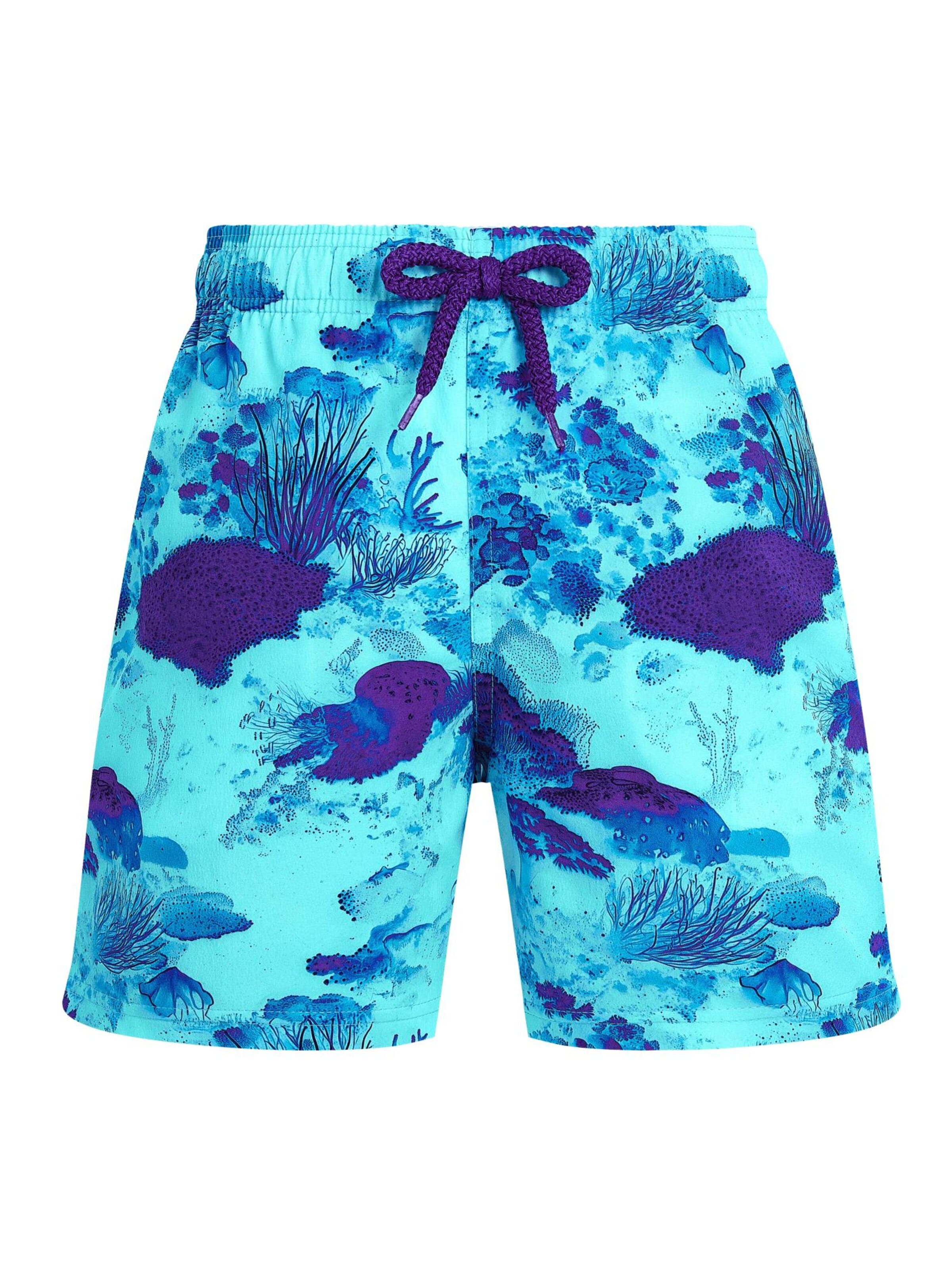 Vilebrequin - Bermudas en azul: frente